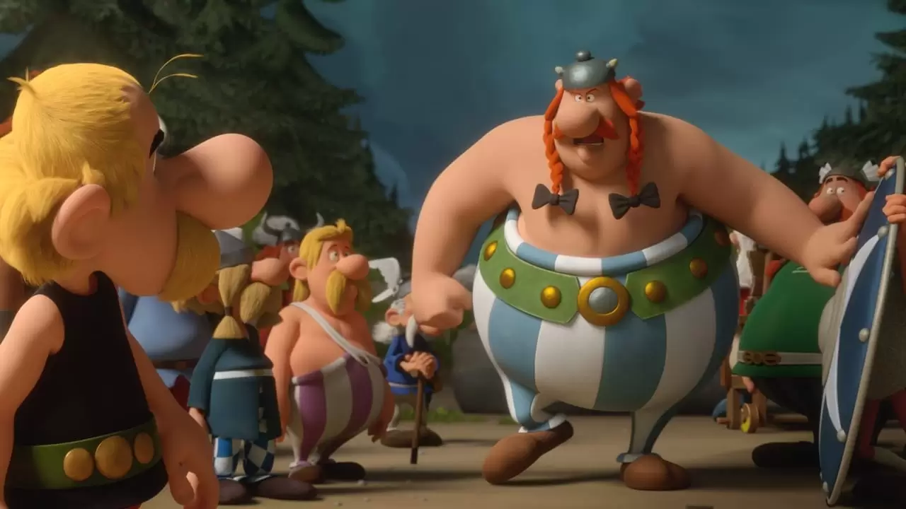 Asterix: The Secret of the Magic Potion Backdrop