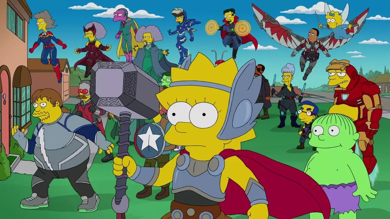 The Good, the Bart, and the Loki Backdrop