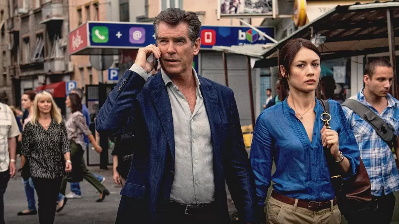 The November Man Backdrop