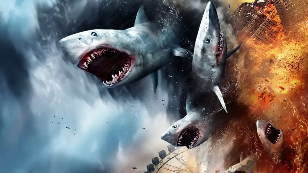 Sharknado Backdrop