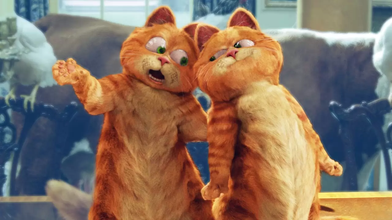 Garfield: A Tail of Two Kitties Backdrop