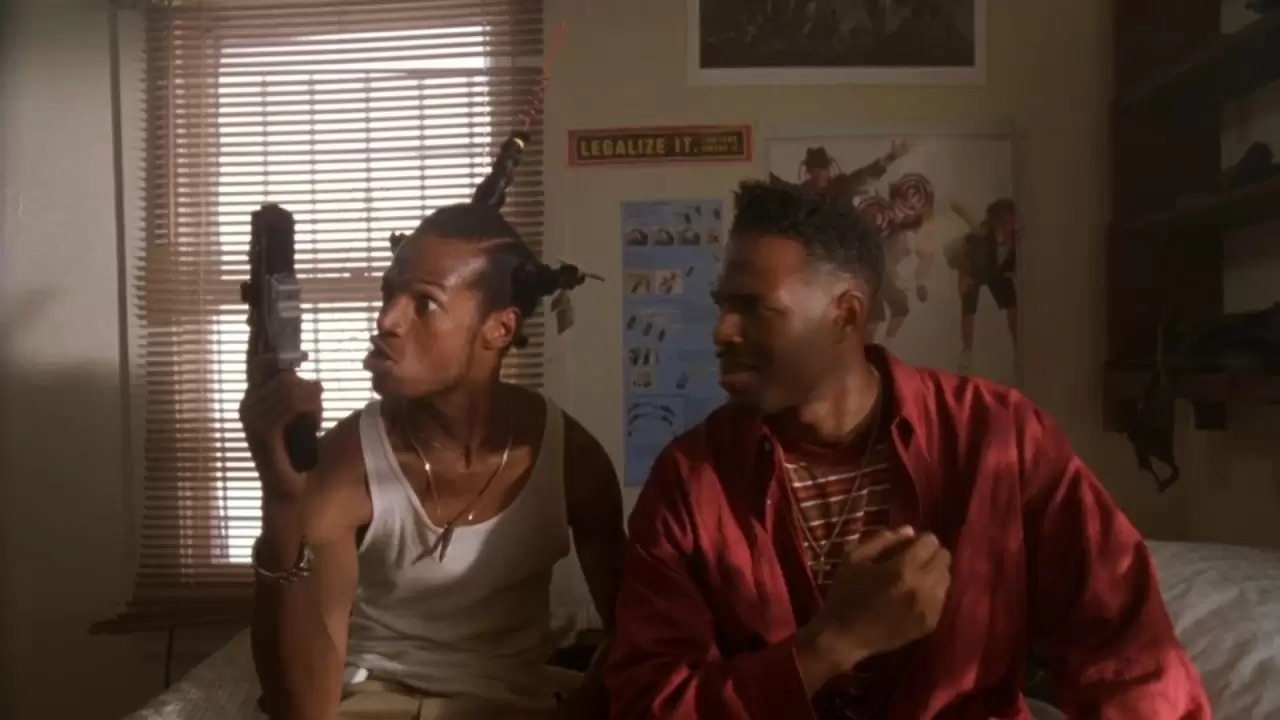 Don't Be a Menace to South Central While Drinking Your Juice in the Hood Backdrop