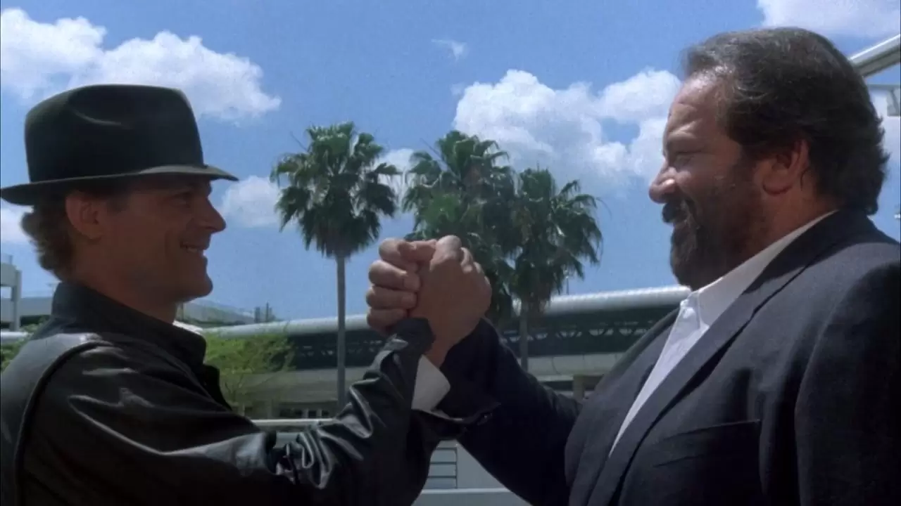Miami Supercops Backdrop