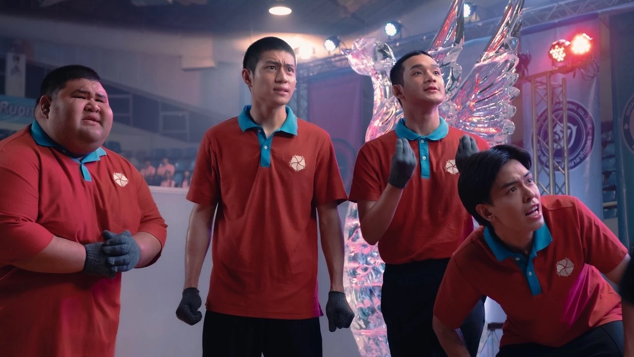 Frozen Hot Boys Backdrop