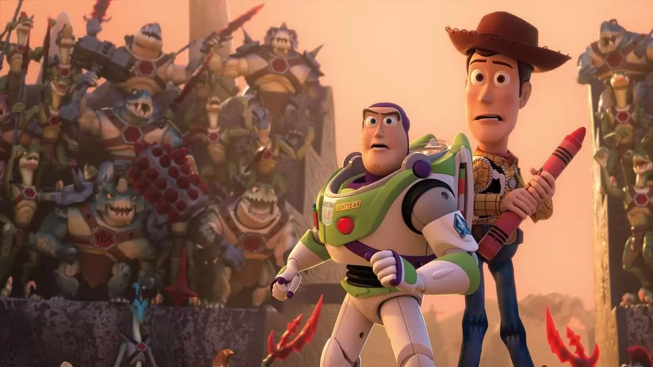 Toy Story That Time Forgot Backdrop