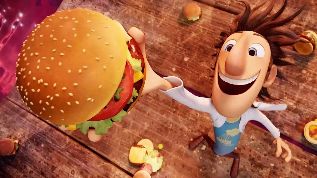 Cloudy with a Chance of Meatballs Backdrop