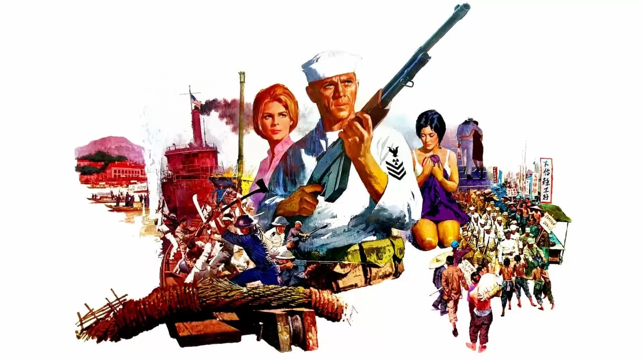 The Sand Pebbles Backdrop