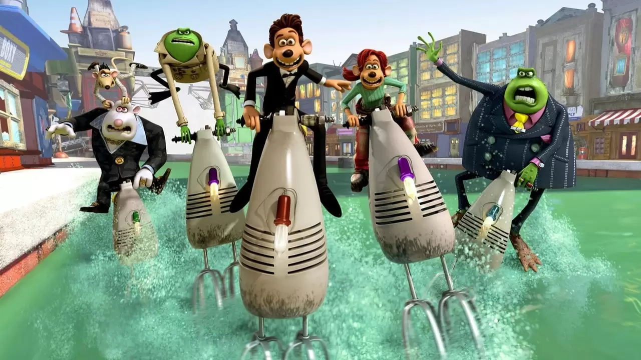 Flushed Away Backdrop
