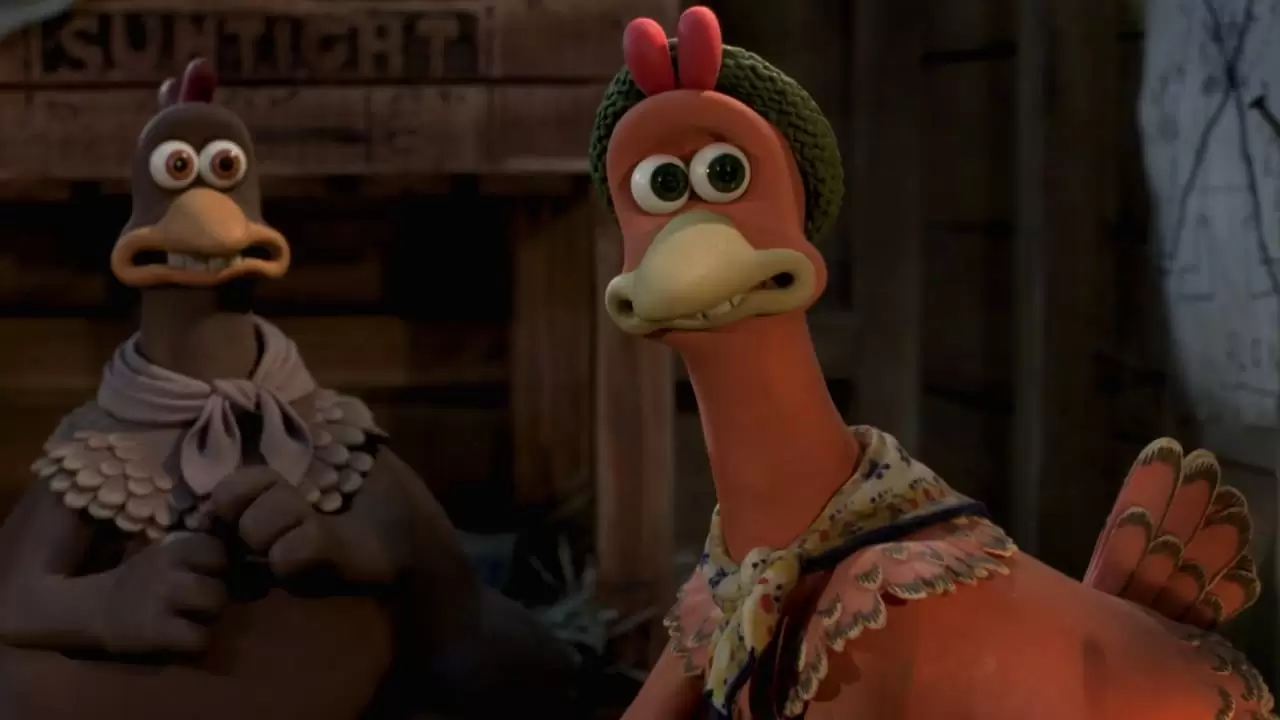 Chicken Run Backdrop