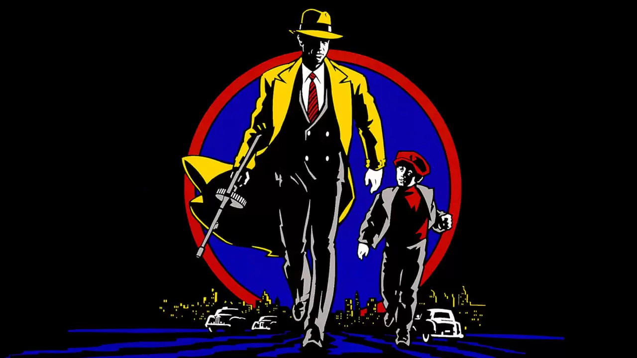 Dick Tracy Backdrop