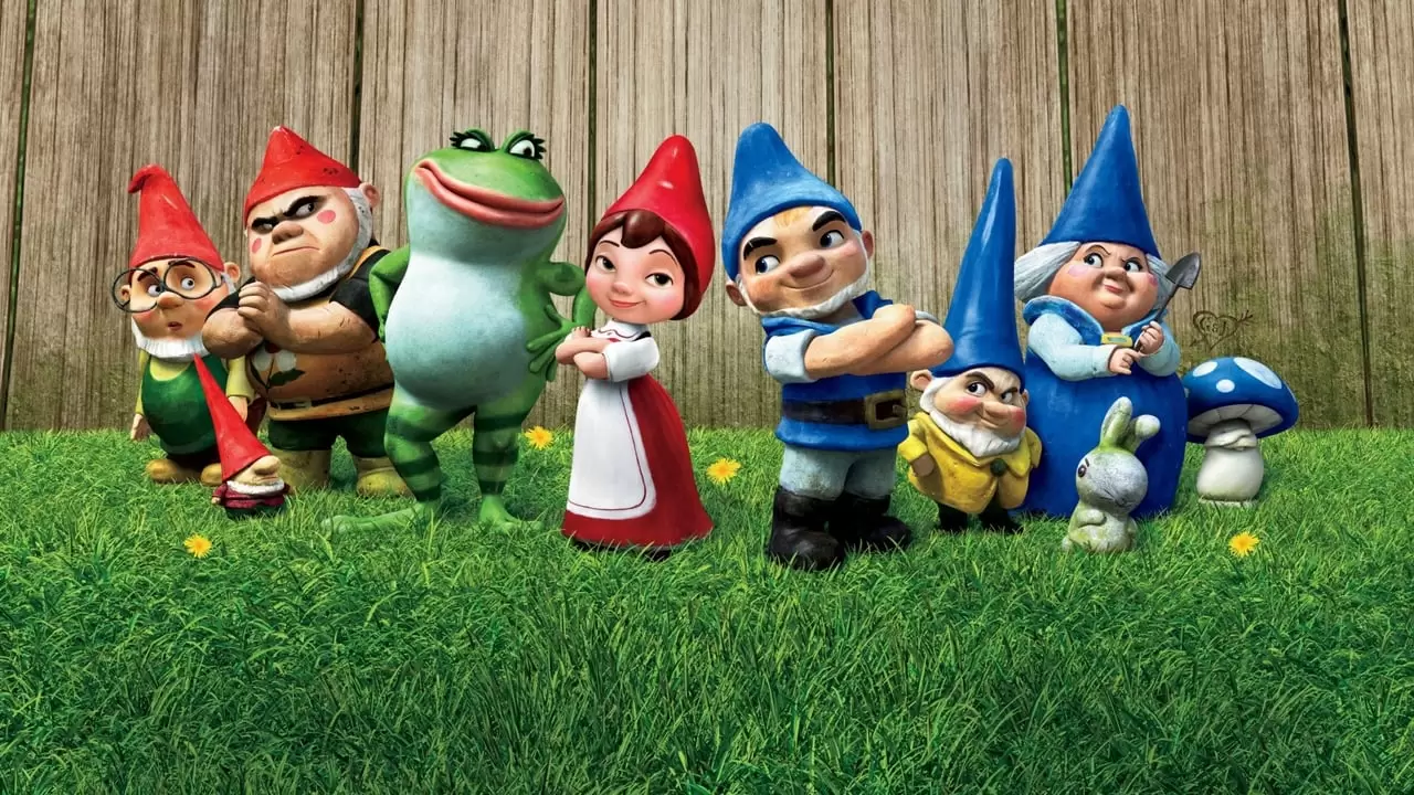 Gnomeo & Juliet Backdrop