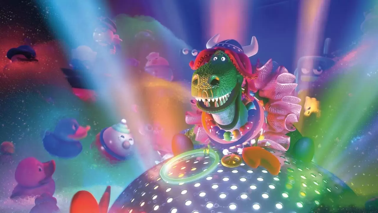 Toy Story Toons: Partysaurus Rex Backdrop