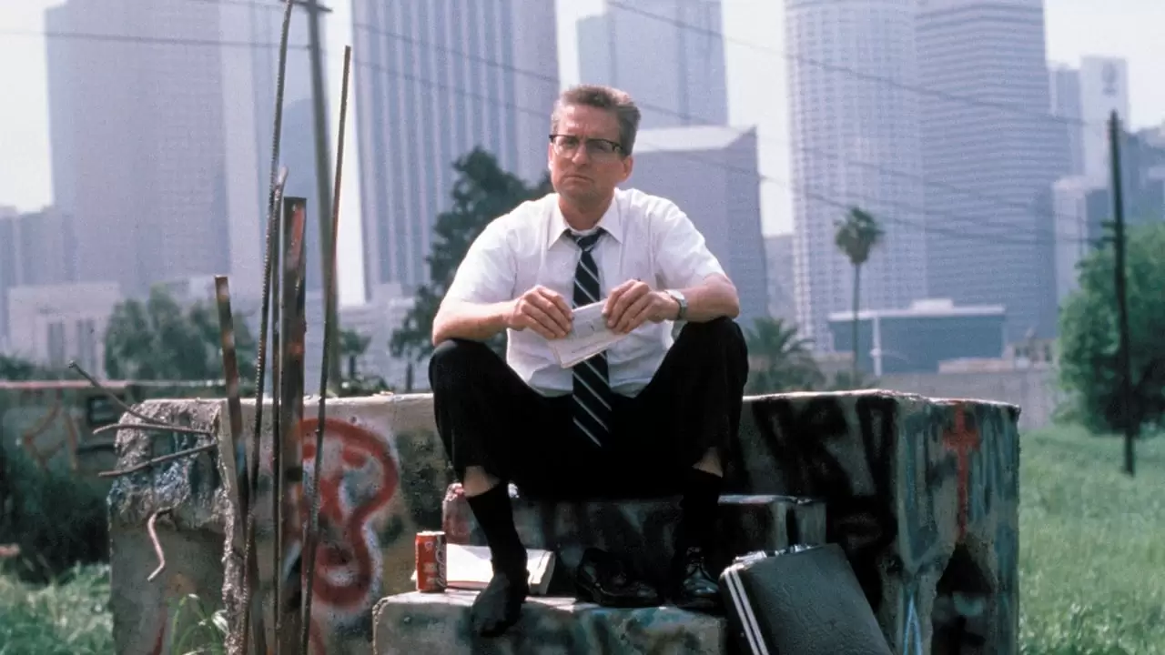 Falling Down Backdrop