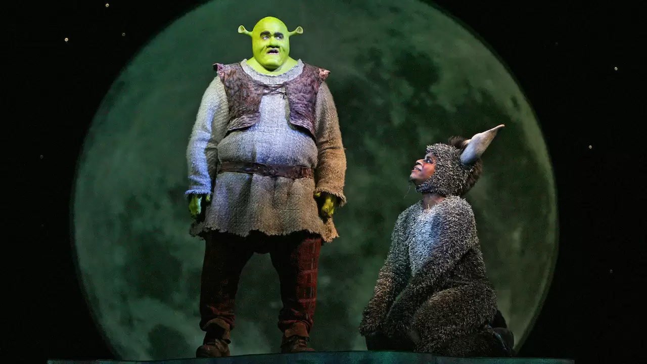 Shrek the Musical Backdrop