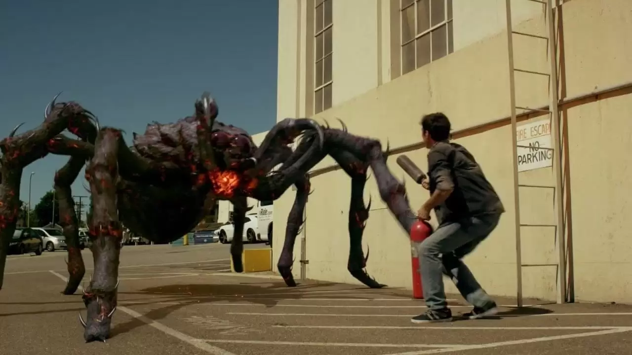 Lavalantula Backdrop