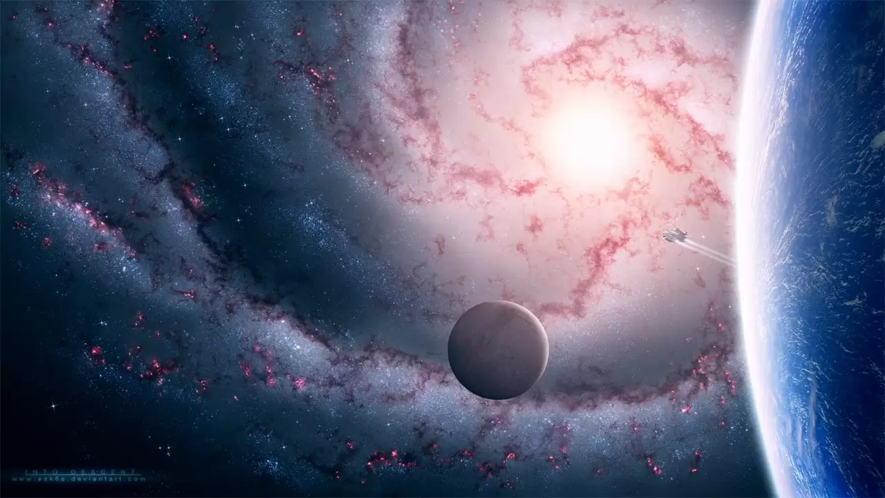 Journey to the Edge of the Universe Backdrop