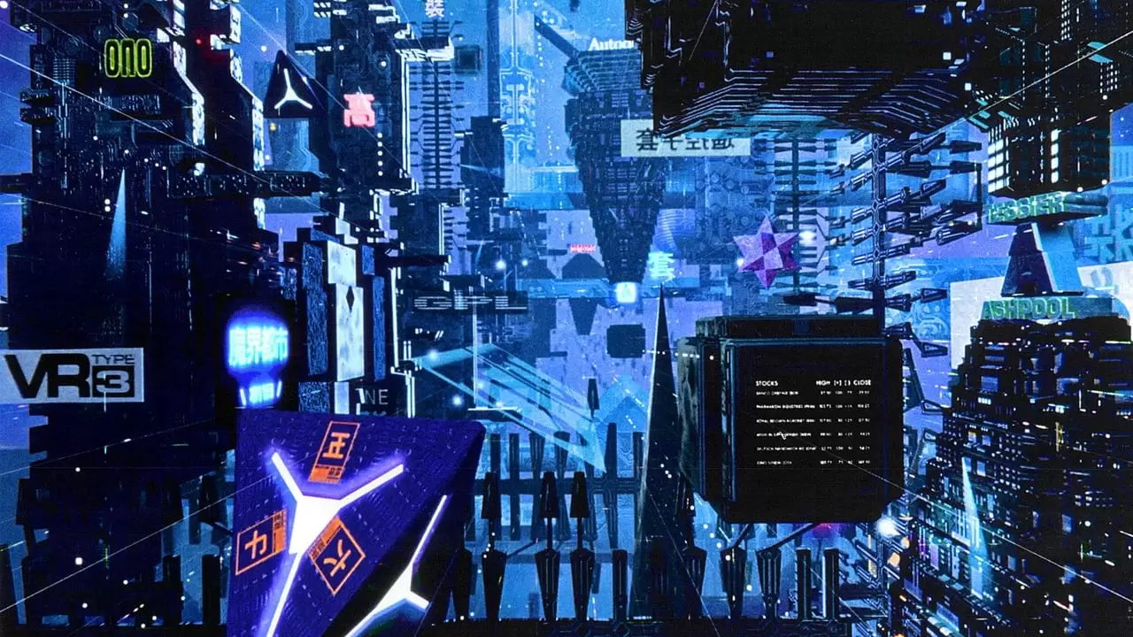 Johnny Mnemonic Backdrop