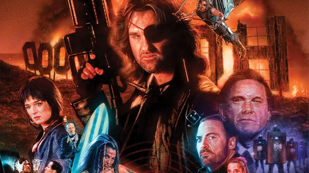 Escape from L.A. Backdrop