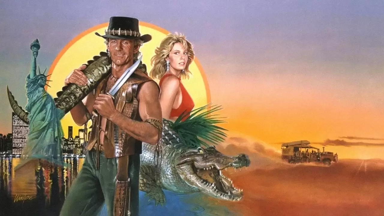 Crocodile Dundee Backdrop