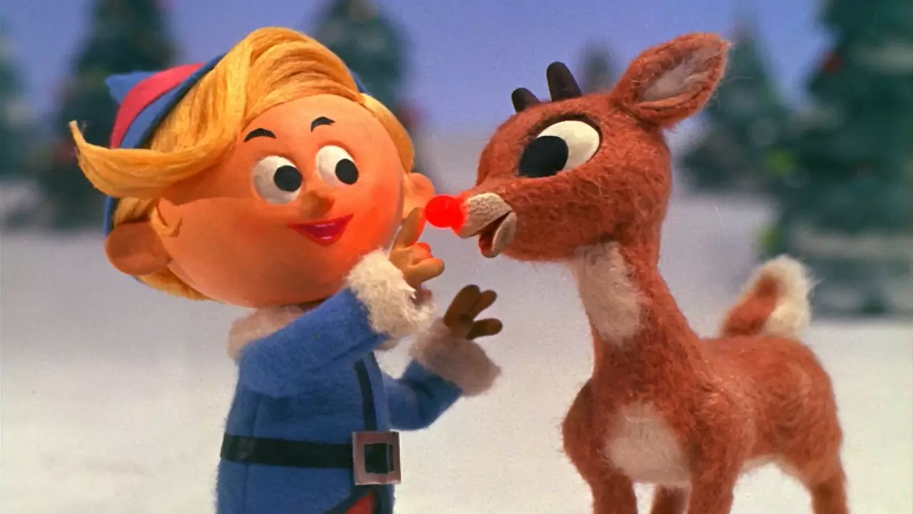 Rudolph the Red-Nosed Reindeer Backdrop