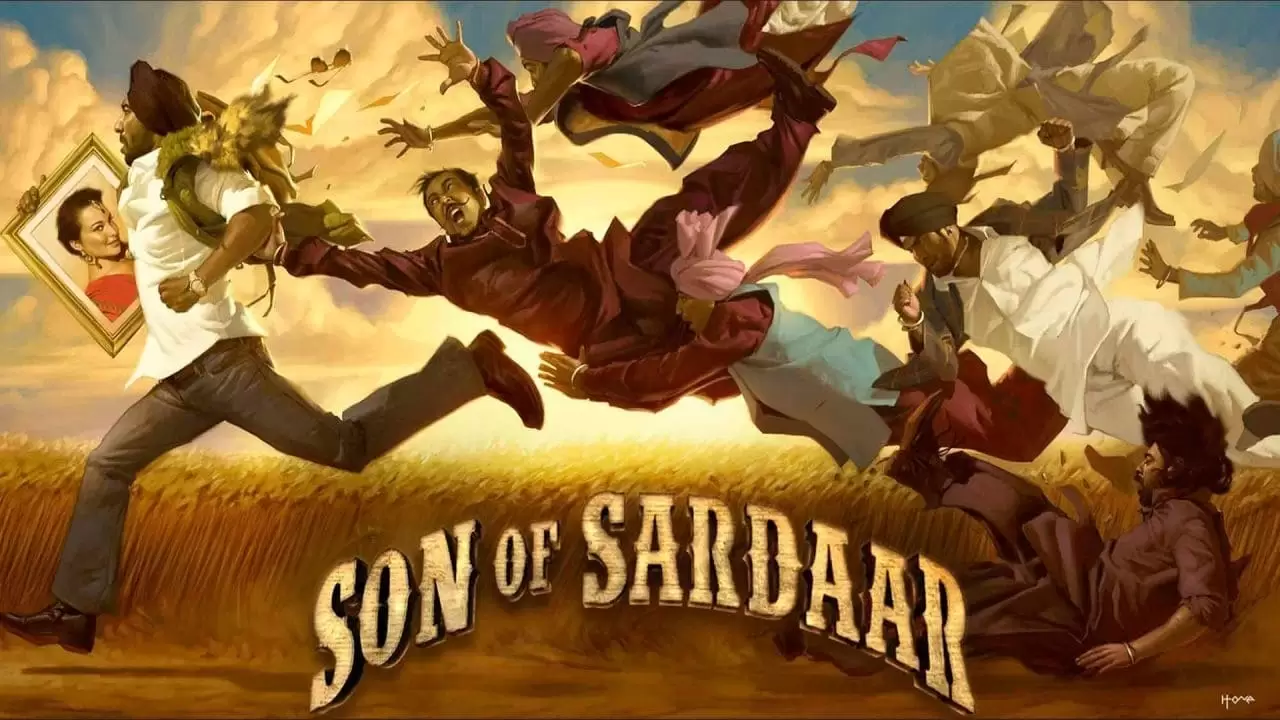 Son of Sardaar Backdrop