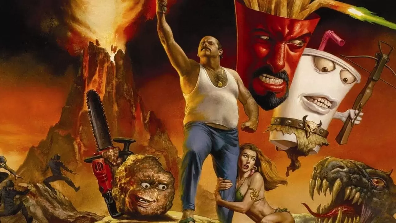 Aqua Teen Hunger Force Colon Movie Film for Theaters Backdrop