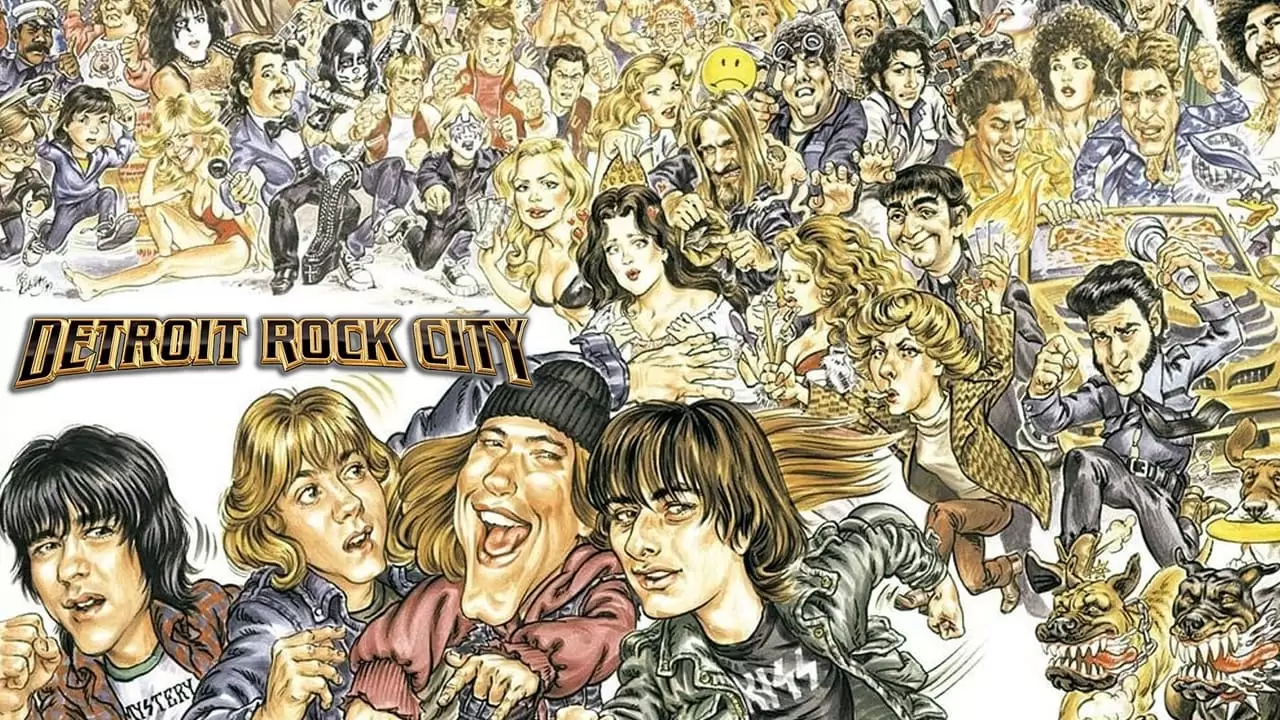 Detroit Rock City Backdrop