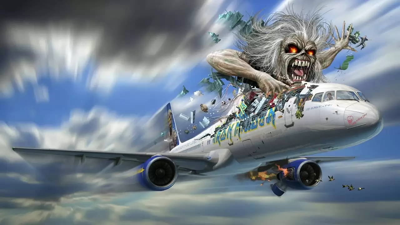 Iron Maiden: Flight 666 Backdrop