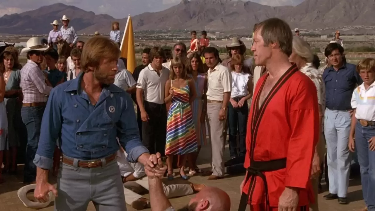 Lone Wolf McQuade Backdrop