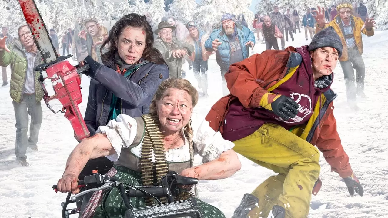 Attack of the Lederhosen Zombies Backdrop