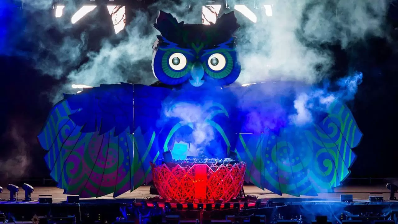 Under the Electric Sky Backdrop