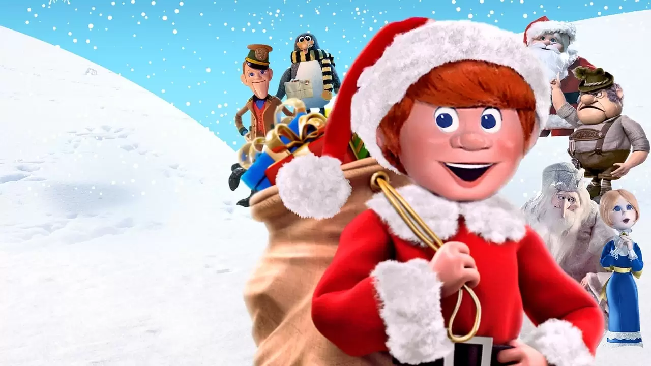 Santa Claus Is Comin' to Town Backdrop