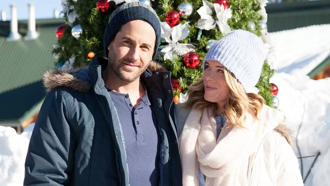Falling for Christmas Backdrop
