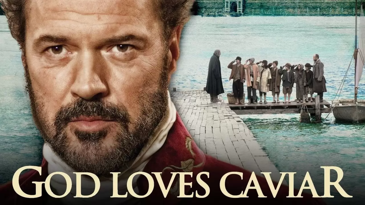 God Loves Caviar Backdrop