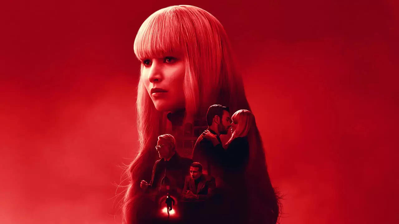 Red Sparrow Backdrop