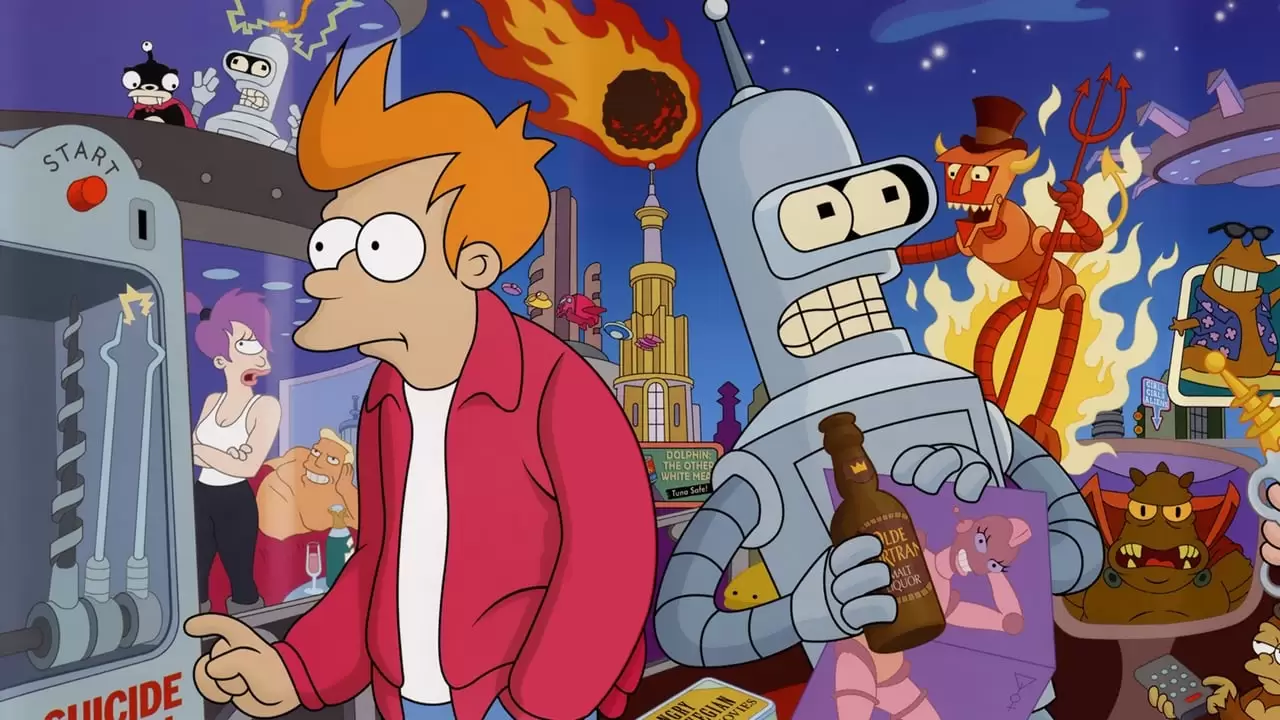 Futurama Backdrop