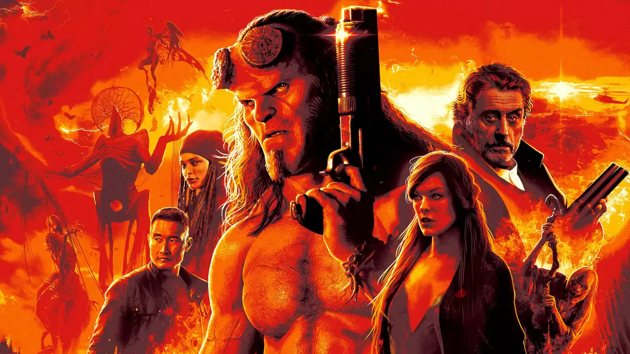 Hellboy Backdrop