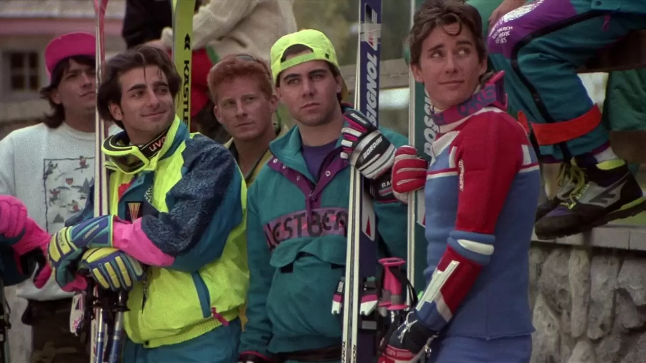 Ski School Backdrop