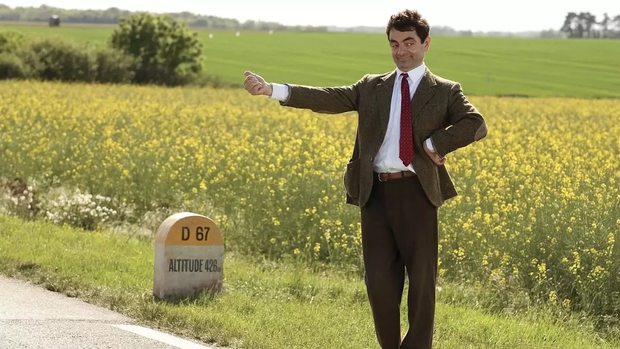 Mr. Bean's Holiday Backdrop