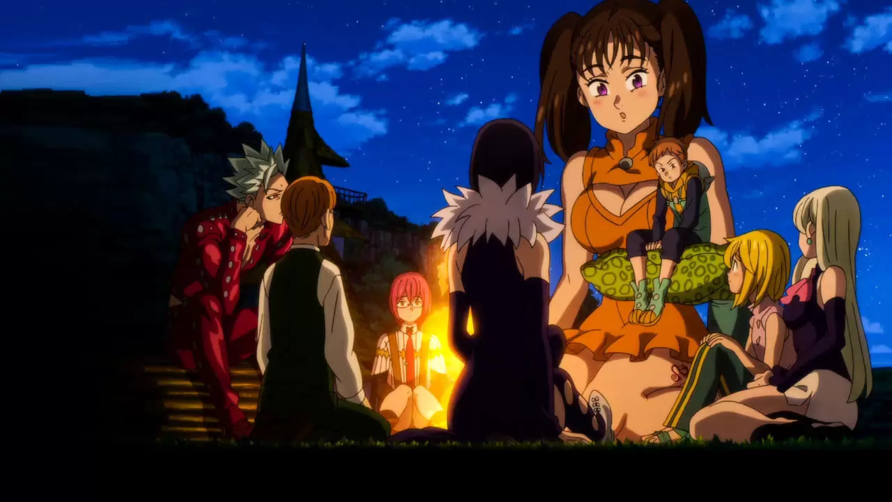 The Seven Deadly Sins: Prisoners of the Sky Backdrop