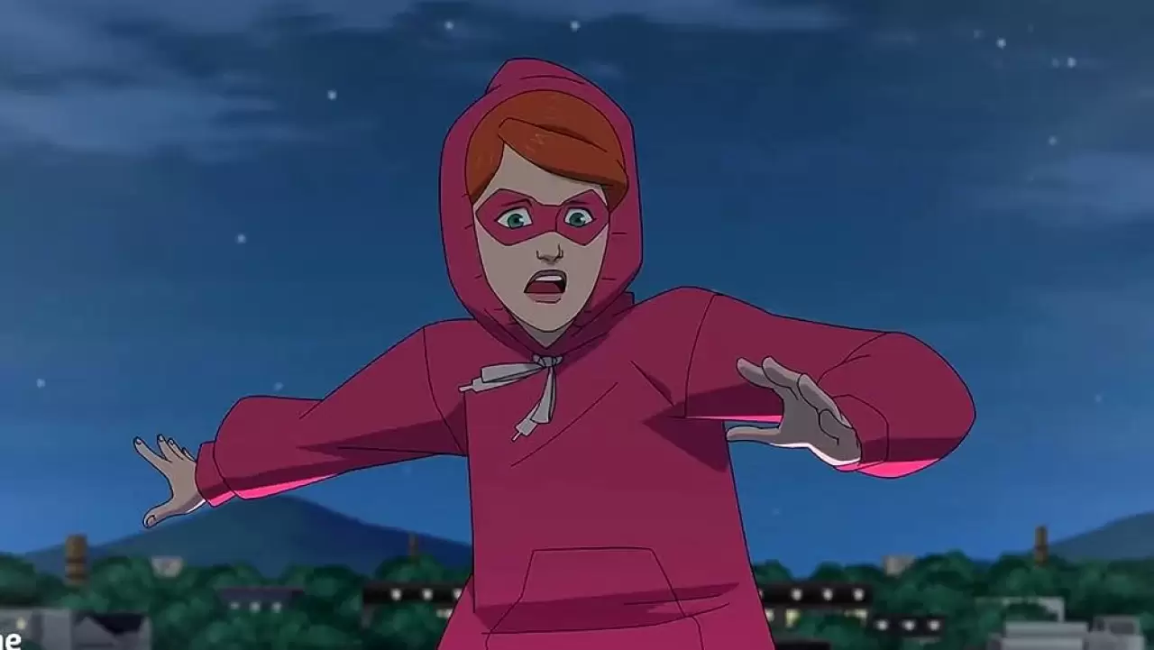 Invincible: Atom Eve Backdrop