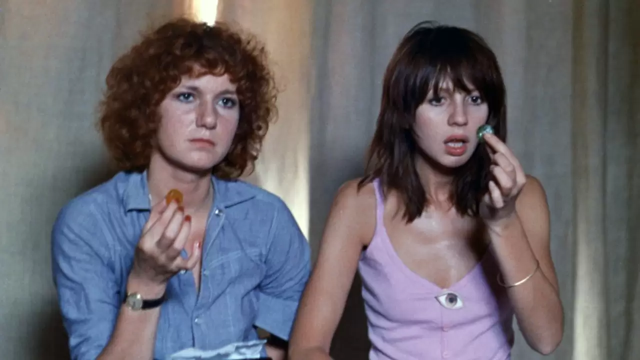 Celine and Julie Go Boating Backdrop