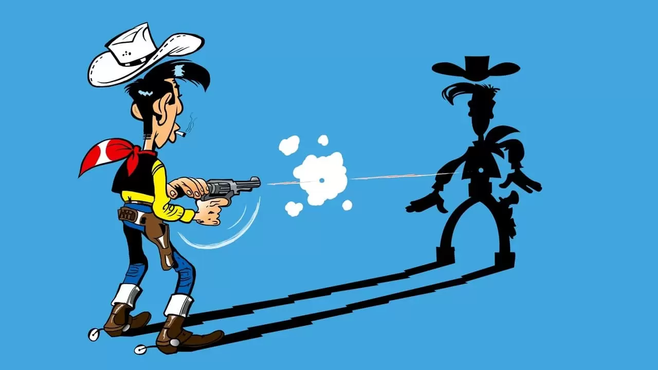 Lucky Luke Backdrop