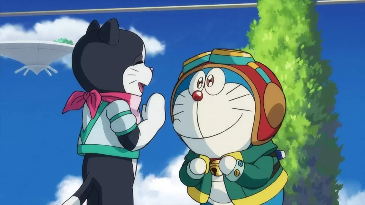 Doraemon the Movie: Nobita's Sky Utopia Backdrop