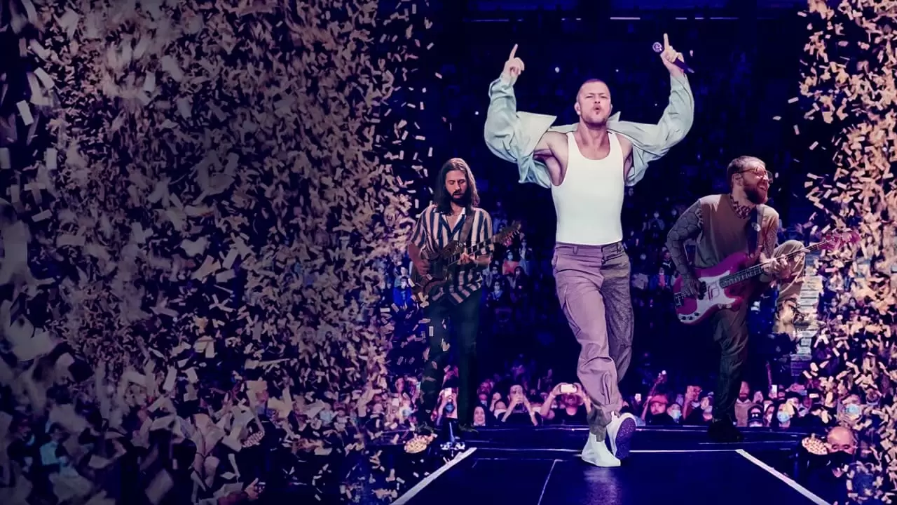 Imagine Dragons Live in Vegas Backdrop