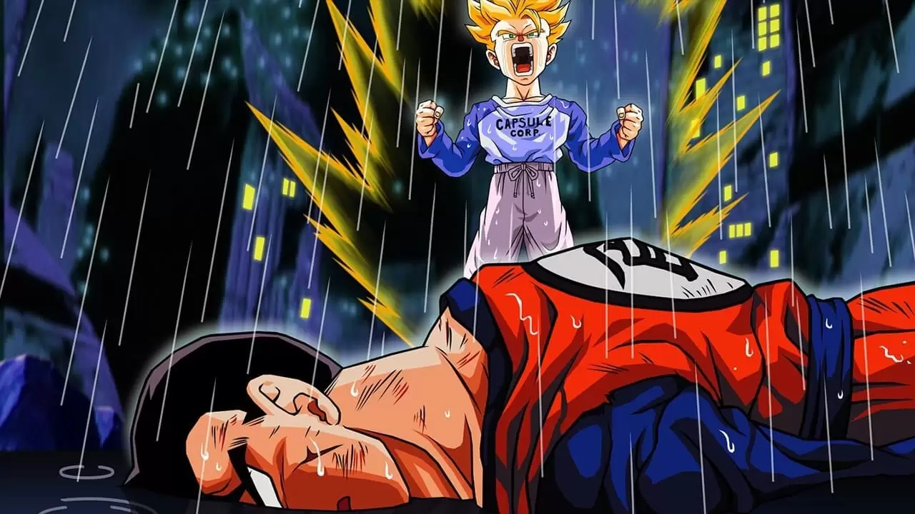 Dragon Ball Z: The History of Trunks Backdrop