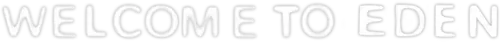 Welcome to Eden Logo
