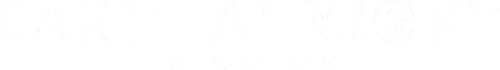 Earth at Night in Color Logo