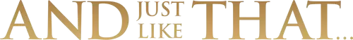 And Just Like That... Logo