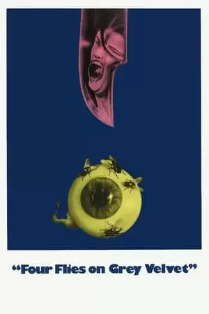 Four Flies on Grey Velvet Poster